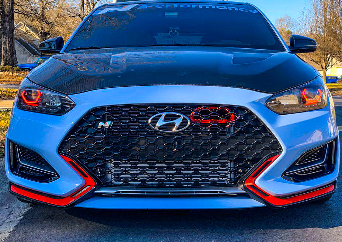 Velossa Tech - 2019-2022 Hyundai Veloster N (non-DCT) BIG MOUTH Ram Air Intake Snorkel