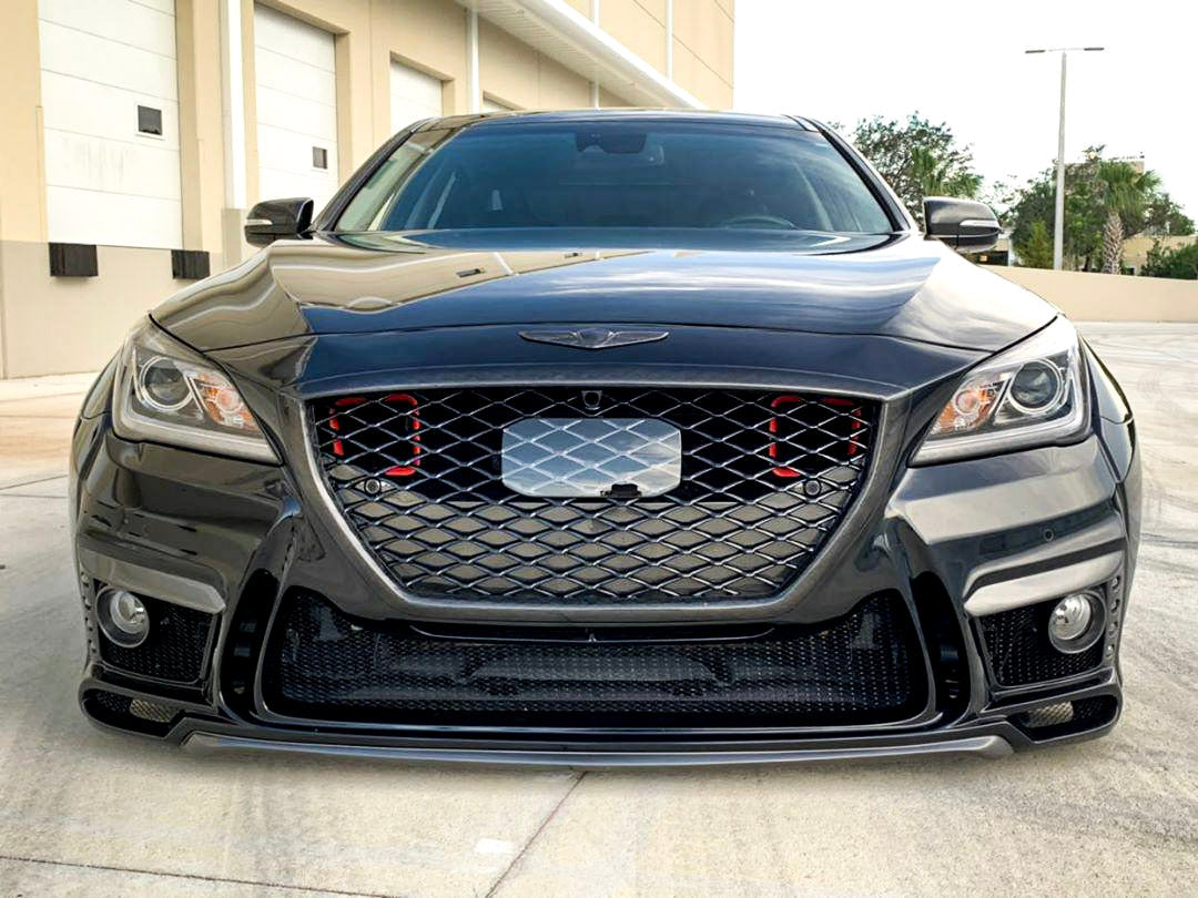 2015-2020 Genesis G80 (3.3T/5.0) Dual BIG MOUTH Ram Air Intake Snorkels