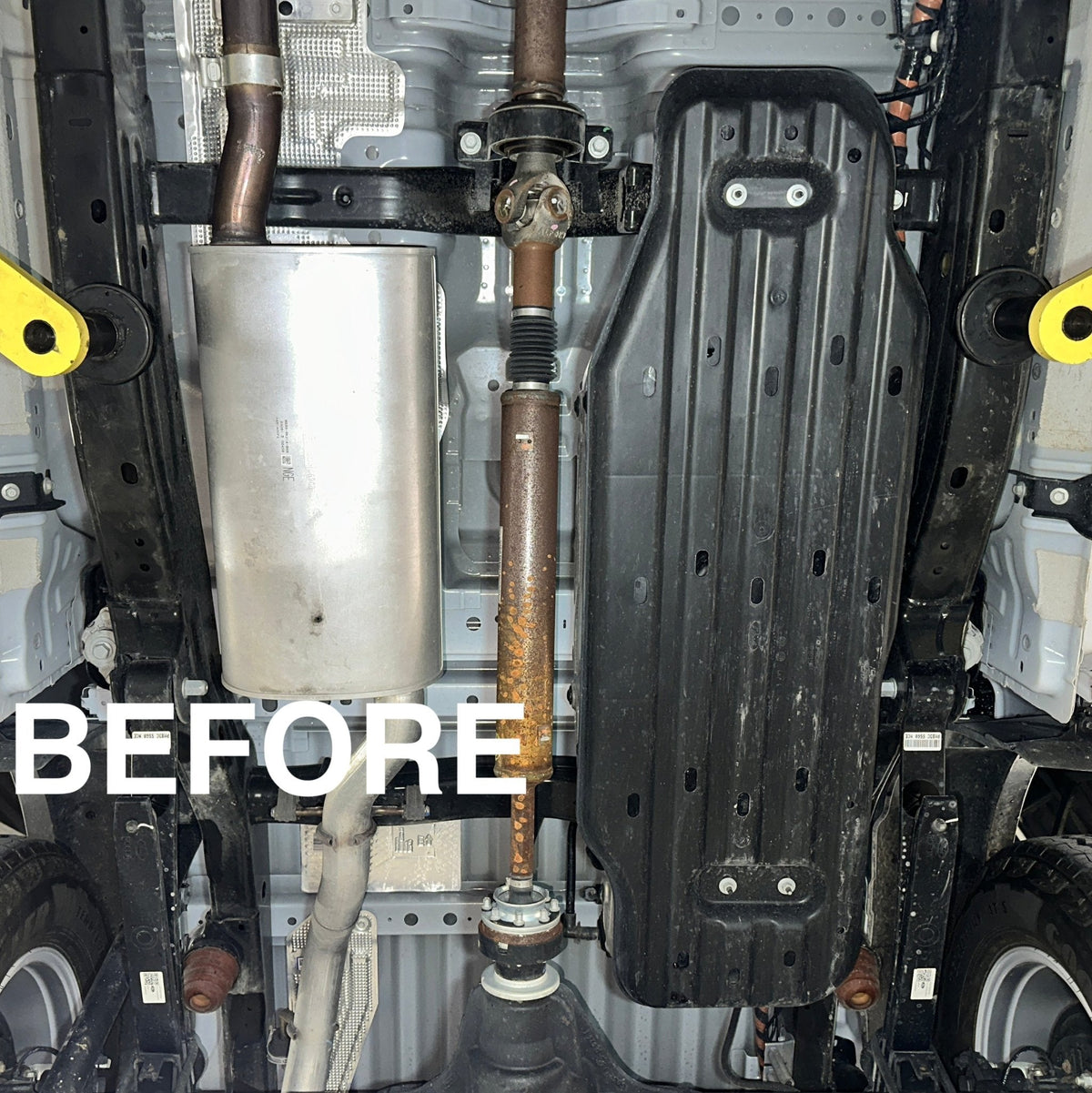 Rival 24-26 Ford Ranger Aluminum Gas Tank Skid Plate - 2333.1888.2.6