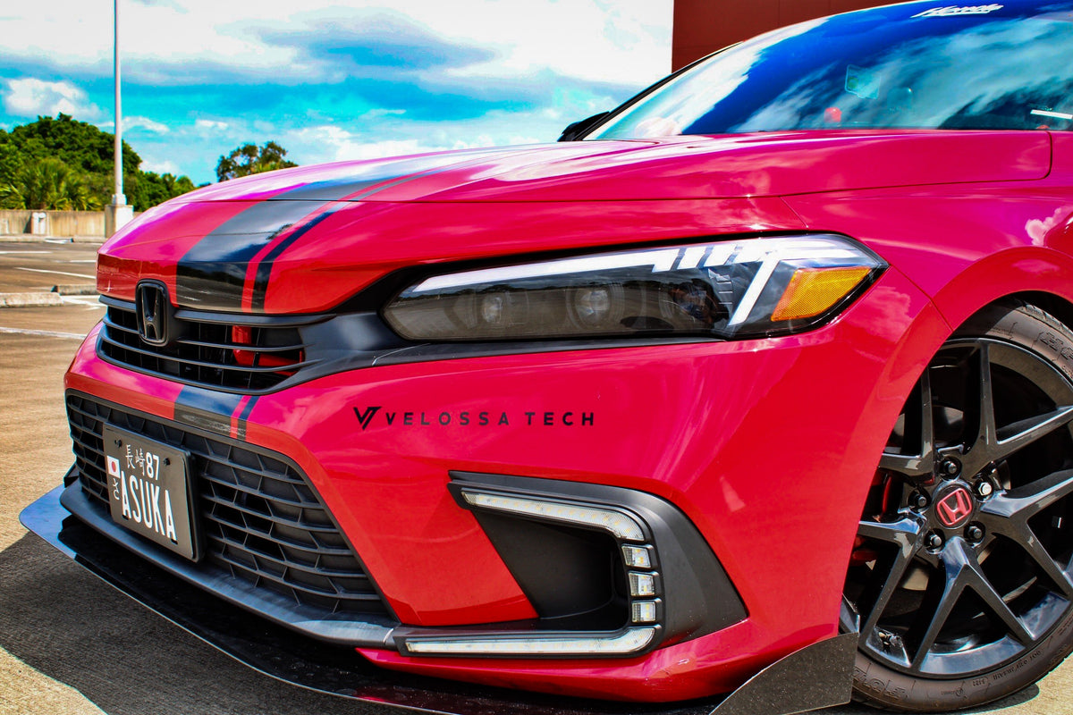 Velossa Tech - 2022+ Honda Civic Si/Sport/EX/LX BIG MOUTH Ram Air Intake Snorkel