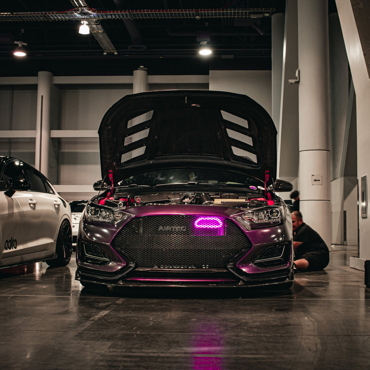 Velossa Tech - 2019-2022 Hyundai Veloster N (DCT and Manual) Generation 4 Interchangeable BIG MOUTH &quot;LIT KIT&quot; | LIT Flare and Controller Only