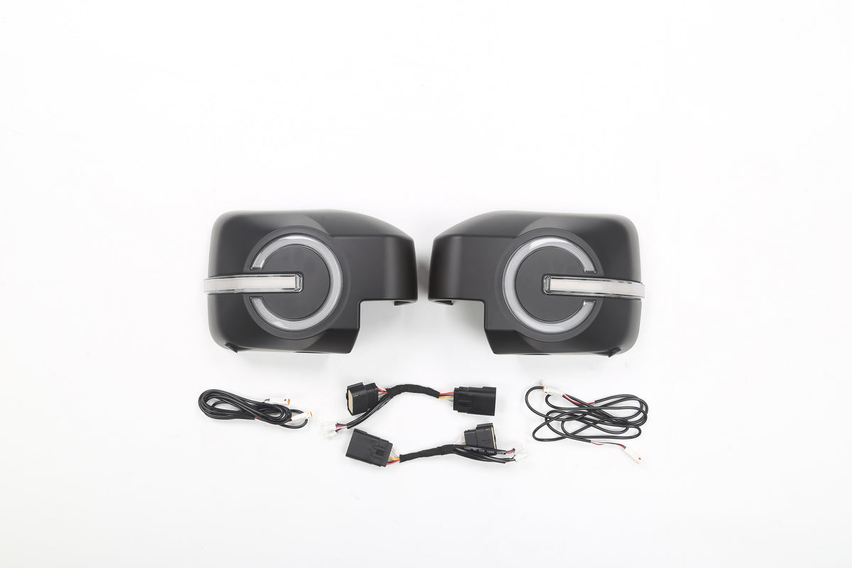 Raptor Racing Gold Series - 21+ Ford Bronco LED Side Mirror Cover Matte Black