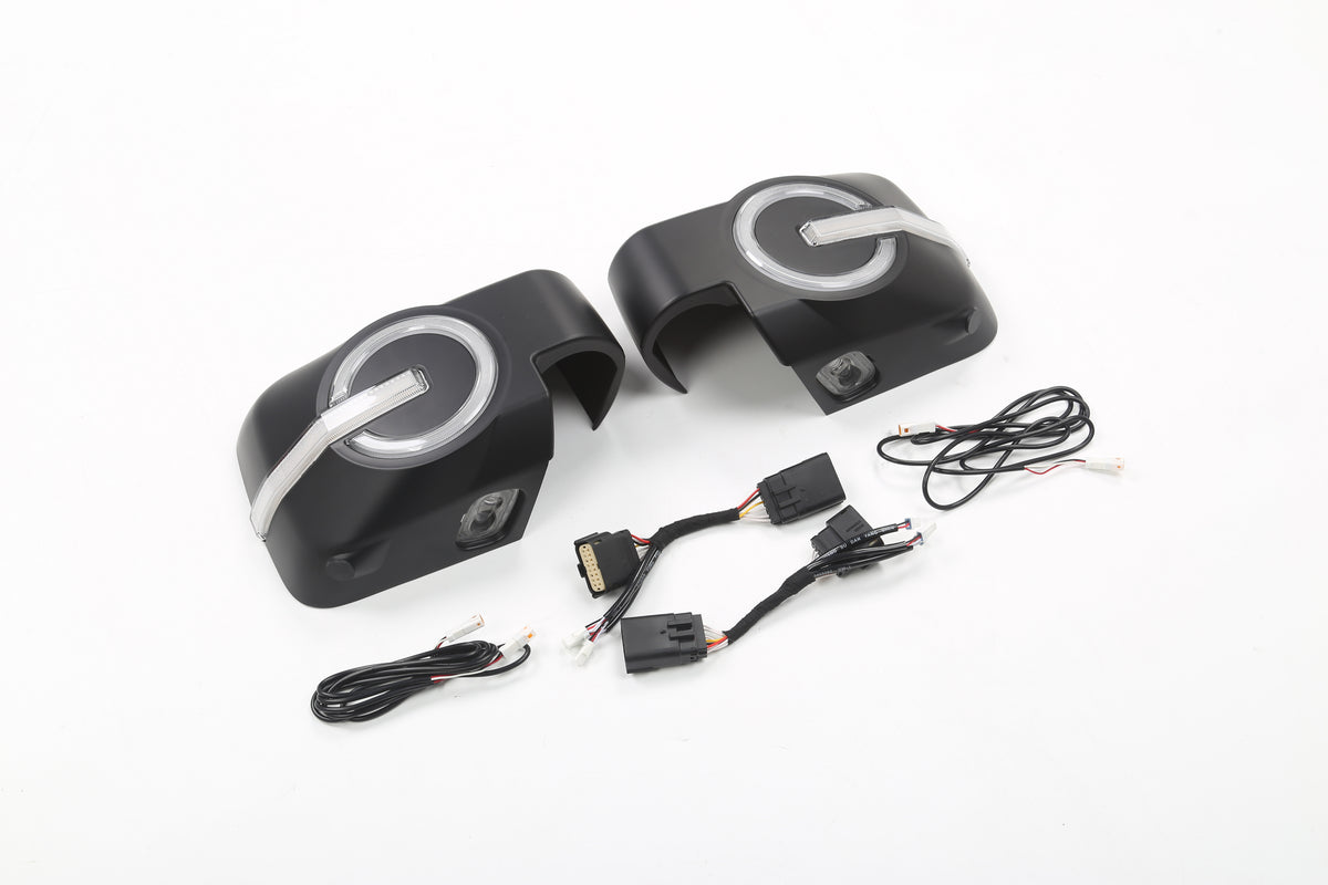 Raptor Racing Gold Series - 21+ Ford Bronco LED Side Mirror Cover Matte Black