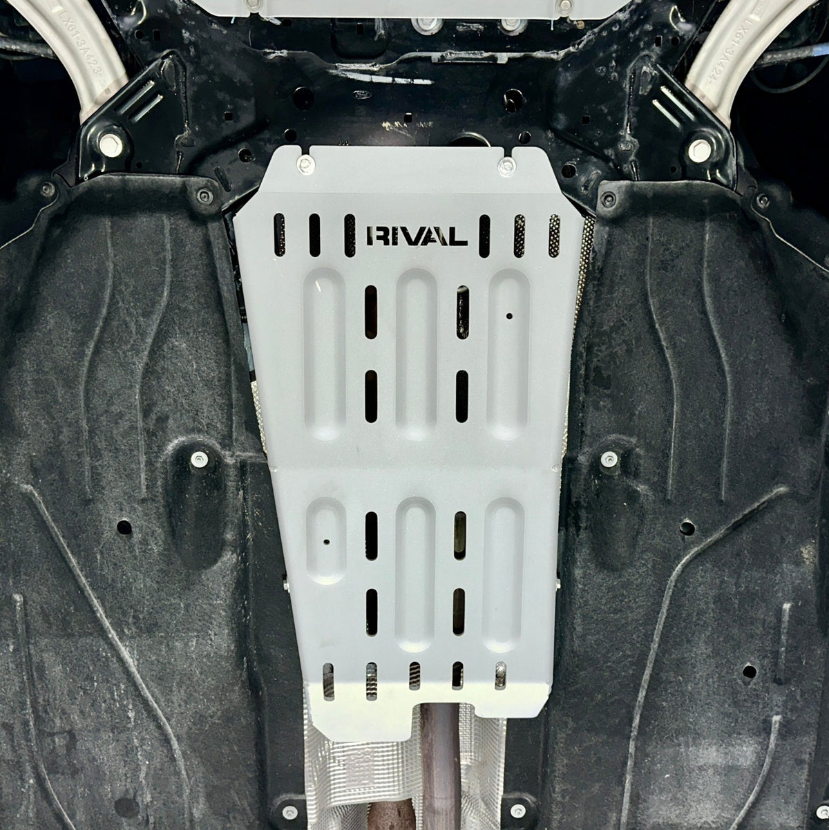 Rival 2022-2025 Ford Maverick EcoBoost Aluminum Catalytic Converter Skid Plate - 2333.1893.1.6