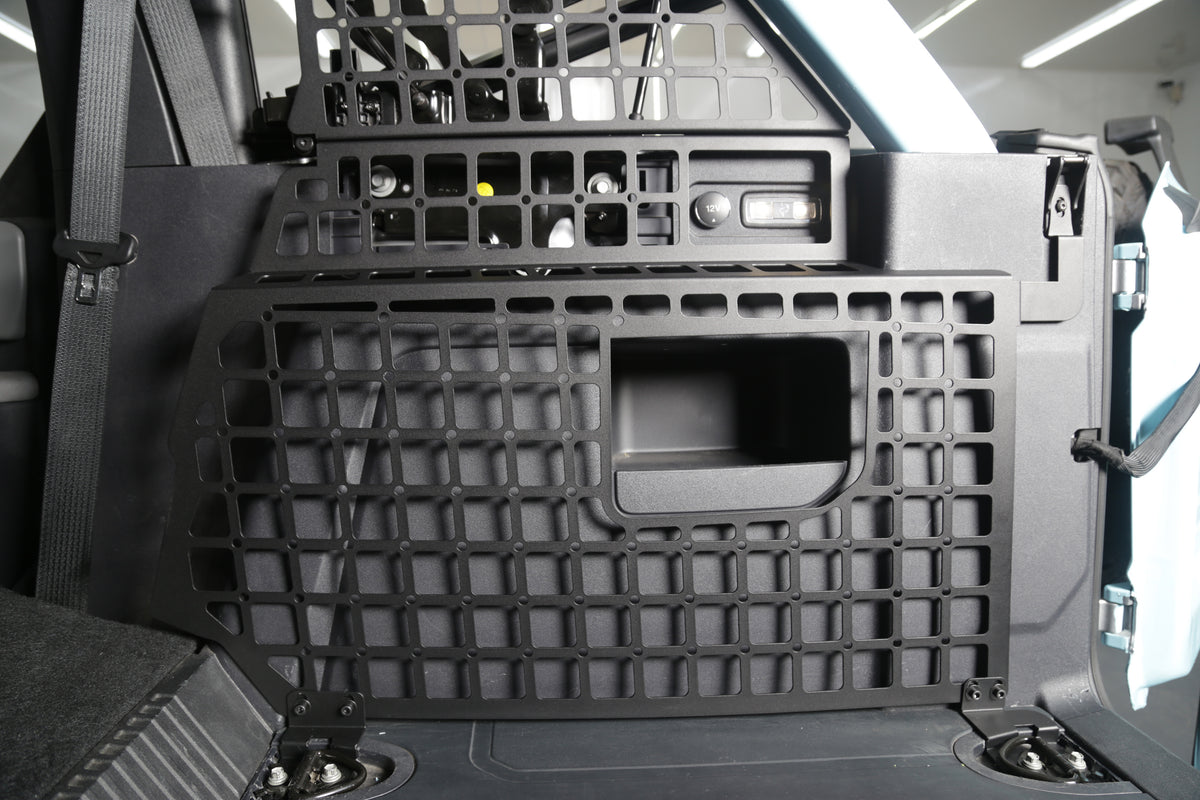 Raptor Racing Gold Series - 21+ Ford Bronco Trunk Side Molle Panel for 4-door Soft Top