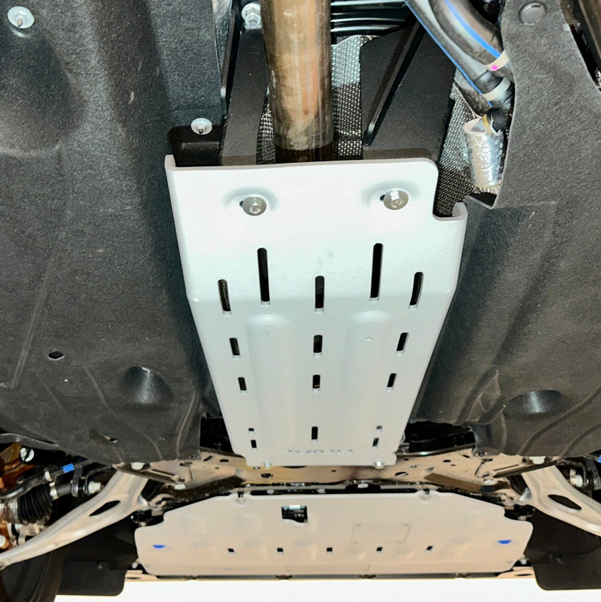 Rival 2022-2025 Ford Maverick Hybrid 2WD ONLY Aluminum Catalytic Converter Skid Plate - 2333.1894.1.6