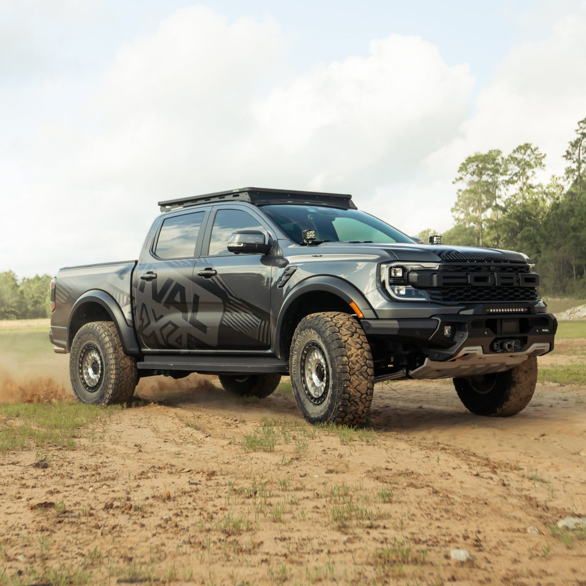 Rival 24-25 Ford Ranger / Ranger Raptor Aluminum Roof Rack - 2M.1802.1MB