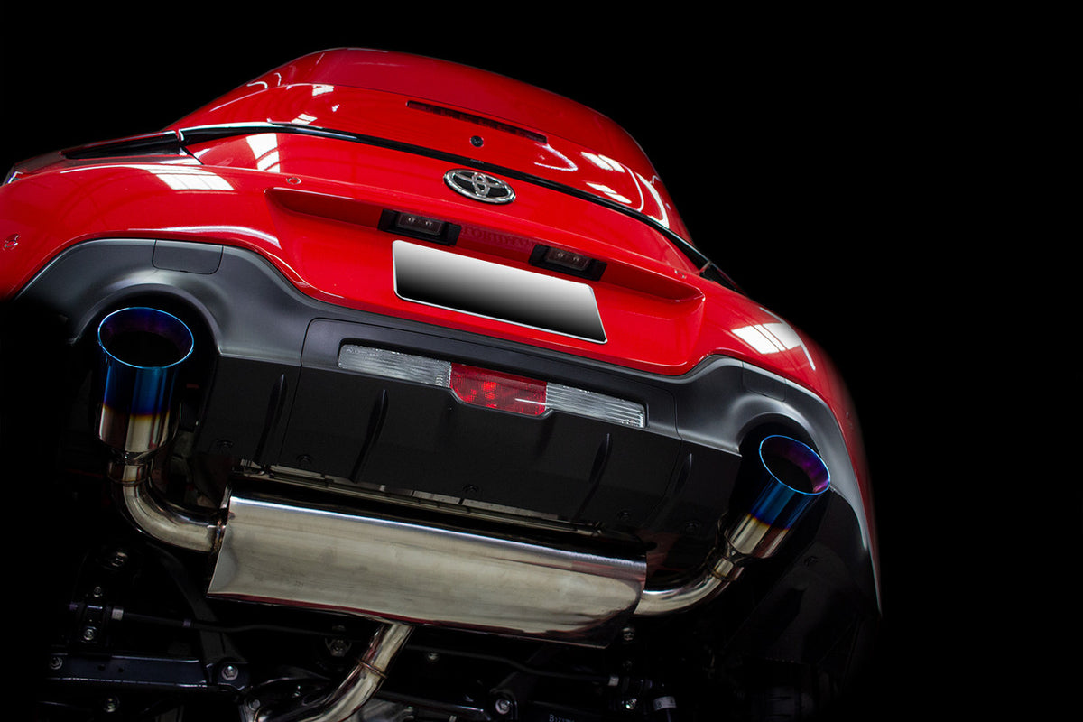 ISR Performance OMS Spec Burnt Tip Exhaust - Scion FRS / Subaru BRZ / Toyota GT86/GR86 - IS-OMS-GT86