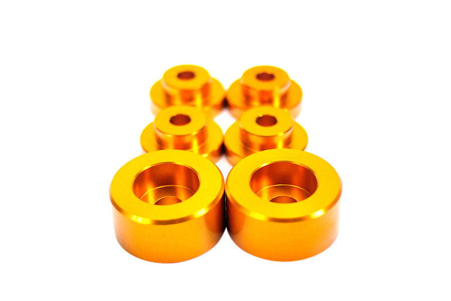 ISR Performance Solid Differential Mount Bushings - S14/S15 - Gold - IS-S145-DIFF