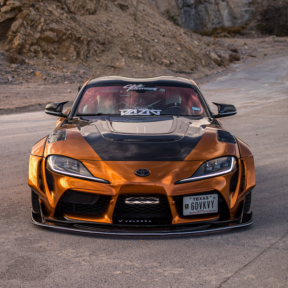 Velossa Tech - 2020+ Toyota GR Supra MK5 BIG MOUTH &quot;LIT KIT&quot; Ram Air Intake Snorkel
