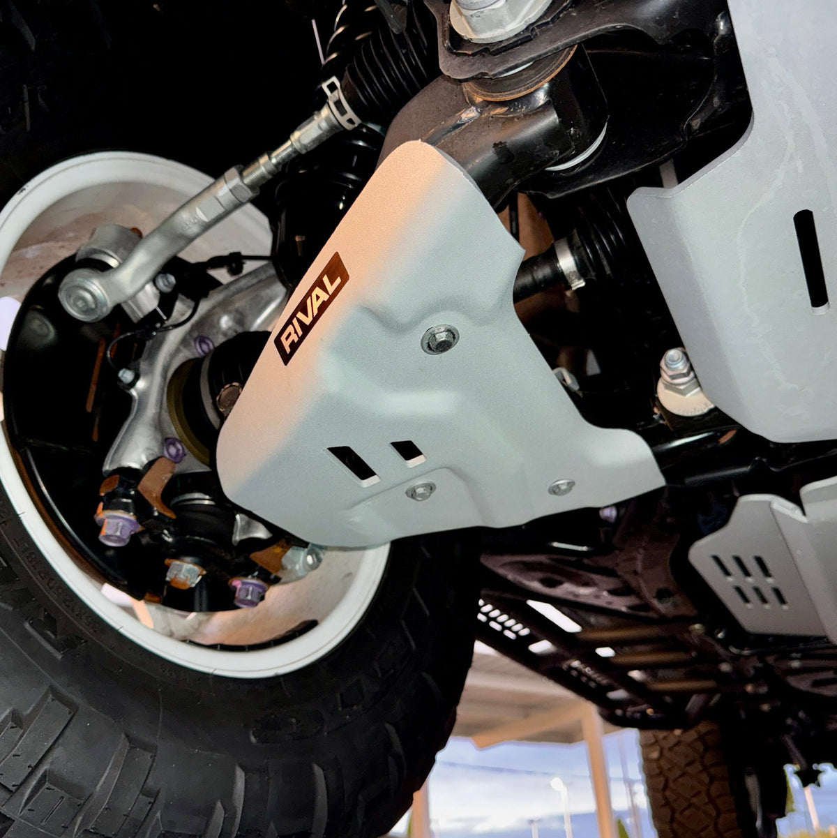 Rival 24-26 Toyota Land Cruiser / 24-26 Lexus GX550 / 25-26 Toyota 4Runner Lower Control Skid Plates - 2333.9574.2.6