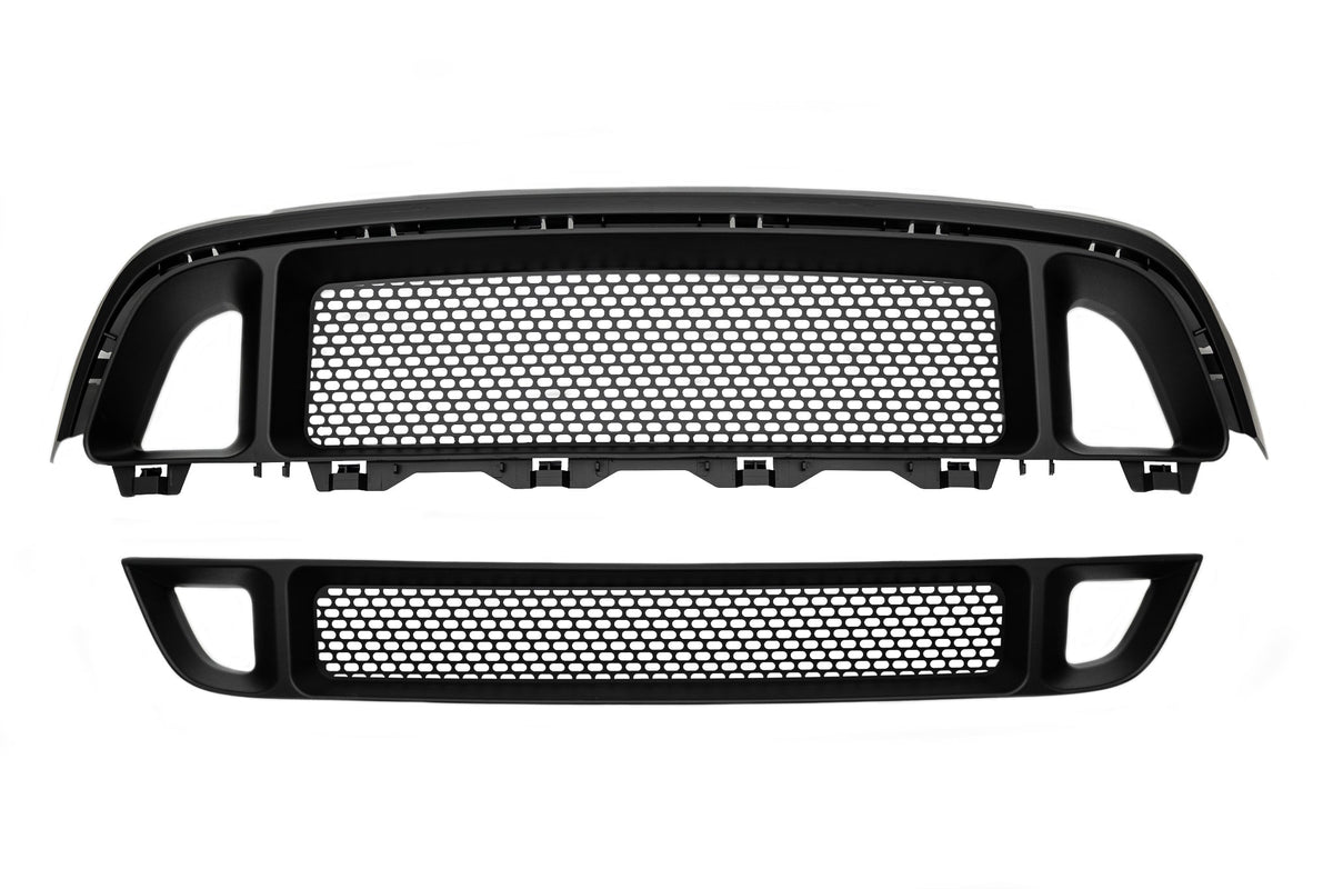 RTR Vehicles - RTR Upper and Lower Grille (13-14 Mustang GT, V6)