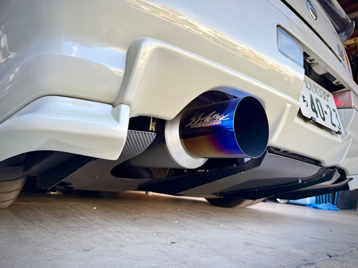 GReddy - Garage Active "SS Active" 90mm Titanium Exhaust(s) (R32/R34) - 44889112