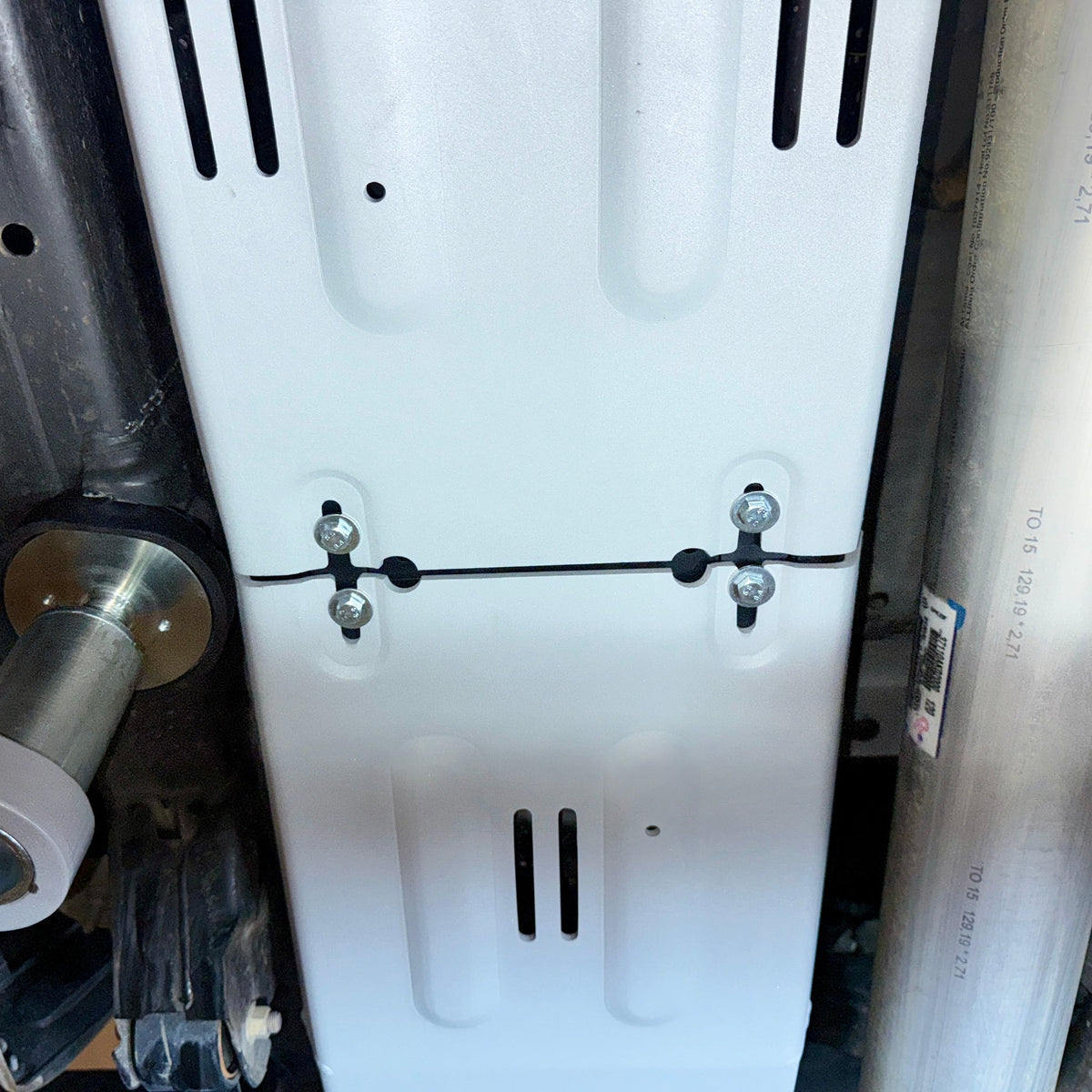Rival 24-26 Toyota Tacoma Aluminum Gas Tank Skid Plate - 2333.9583.1.6
