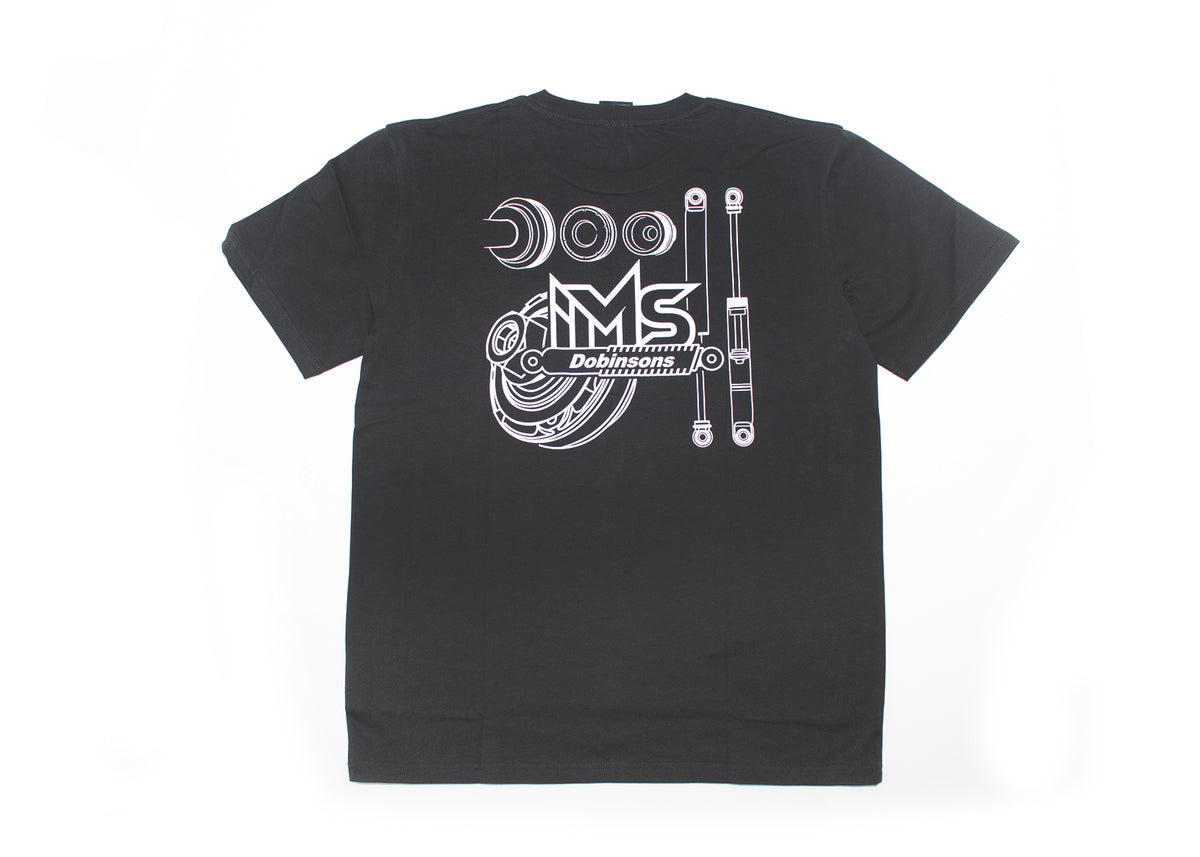 Dobinsons - IMS Charcoal T-shirt - PG00-2356 - Small - PG00-2356-S