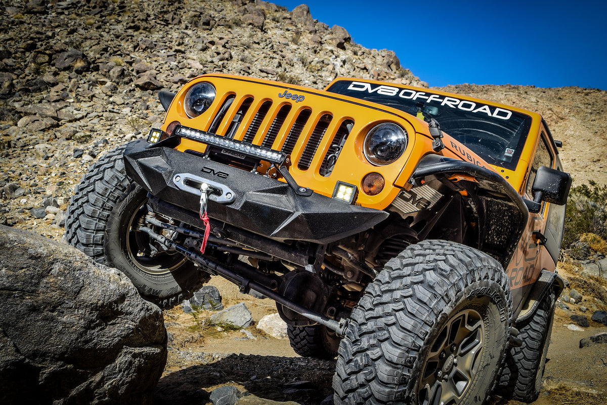 DV8 Offroad - Inner Fender; Front; Black Finish - INFEND-01FB