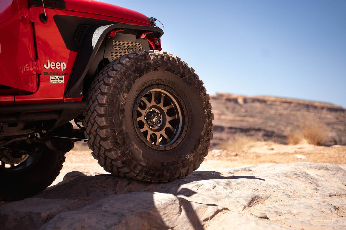 DV8 Offroad - Inner Fender; Black; Front - INFEND-03FB