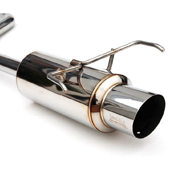 Invidia 06-08 Honda Fit 50mm (101mm tip) Cat-back Exhaust
