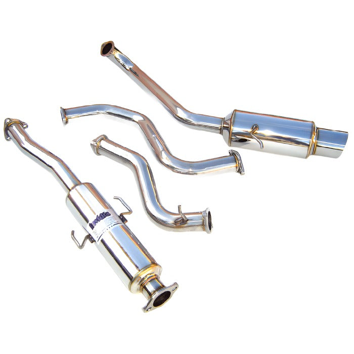 Invidia 88-91 CRX EF8 60mm (101mm tip) N1 Cat-back Exhaust