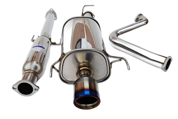 Invidia 97-01 Prelude Q300 Titanium Tip Cat-back Exhaust w/ Rolled Ti Tips **Fits SH Model ONLY** - HS97HP1G3T for 1997-2001 