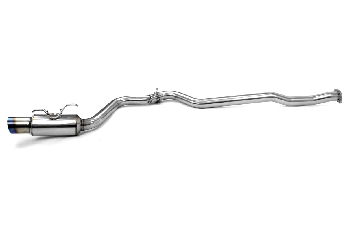 Invidia 08+ WRX Hatch / 08 STi 76mm RACING Titanium Tip Cat-back Exhaust