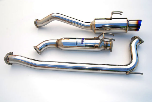 Invidia 06-11 Honda Civic Si Sedan N1 70mm Cat-Back Exhaust w/ Titanium Tip - HS06HC4GTT for 2006-2011 Honda Civic Si - front
