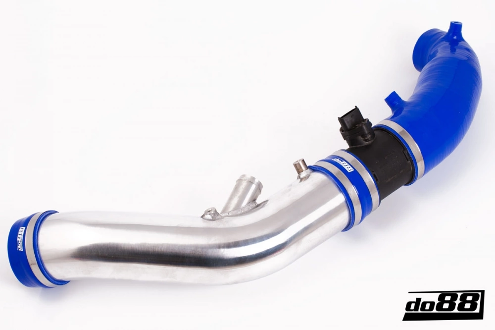 do88 - SAAB 9-3 2.8T V6 06-11 Inlet pipe with Blue hoses - IR-100R