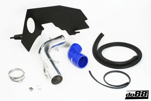 do88 - SAAB 9-3 2.0T 2005- Turbo intake system without filter, black hose - IR-110B