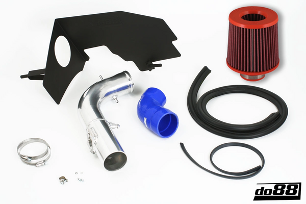 do88 - SAAB 9-3 2.0T 2005- Turbo intake system without filter, black hose - IR-110B