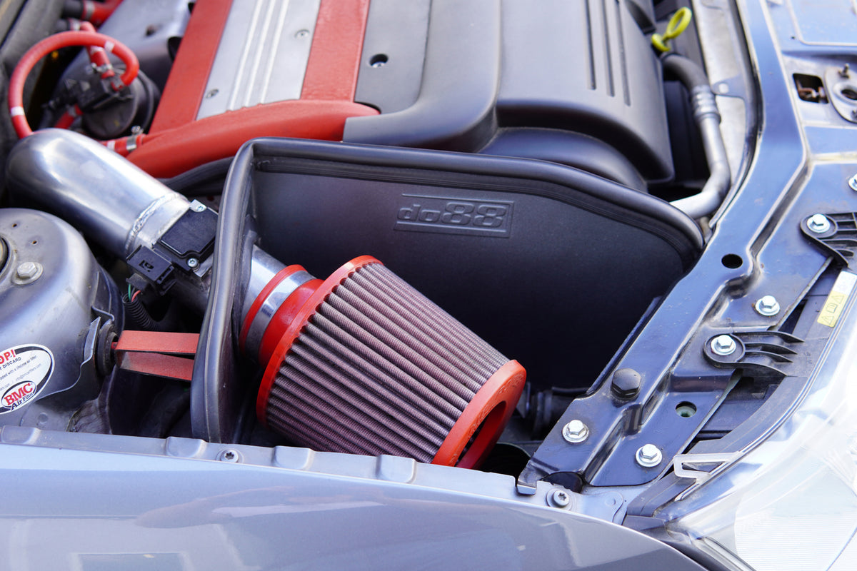 do88 - SAAB 9-3 2.0T 2005- Turbo intake system without filter, black hose - IR-110R