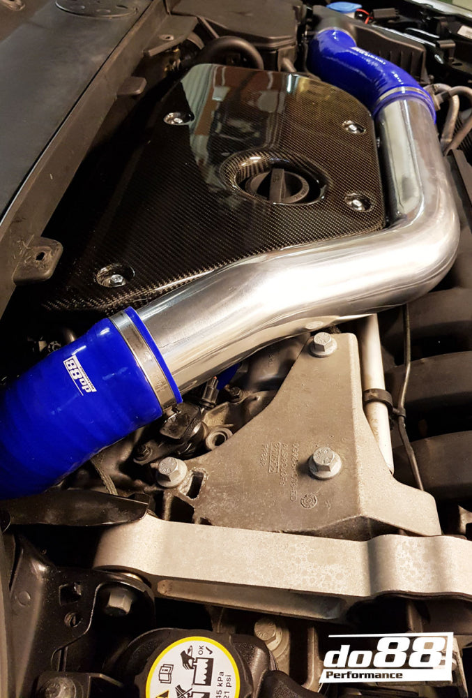 do88 - Volvo S60 V60 V70 T6 Inlet pipe, Black hoses, Plastic cover - IR-120-PE-S