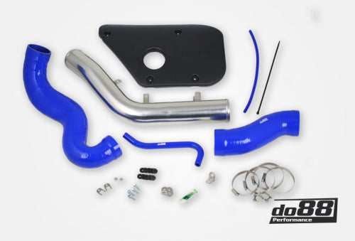 do88 - Volvo S60 V60 V70 T6 Inlet pipe, Black hoses, Plastic cover - IR-120-PE-S