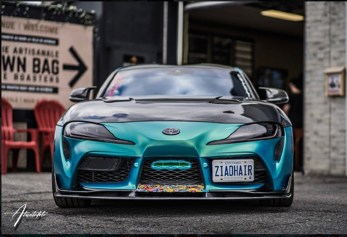 Velossa Tech - 2020+ Toyota GR Supra MK5 BIG MOUTH &quot;LIT KIT&quot; Ram Air Intake Snorkel