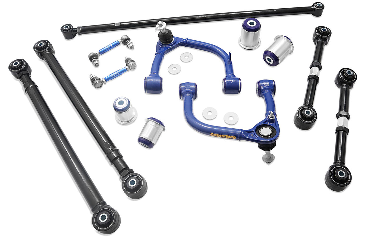 SuperPro - Toyota Land Cruiser (300 Series) Vehicle Performance & Geometry Upgrade Kit - KIT301K