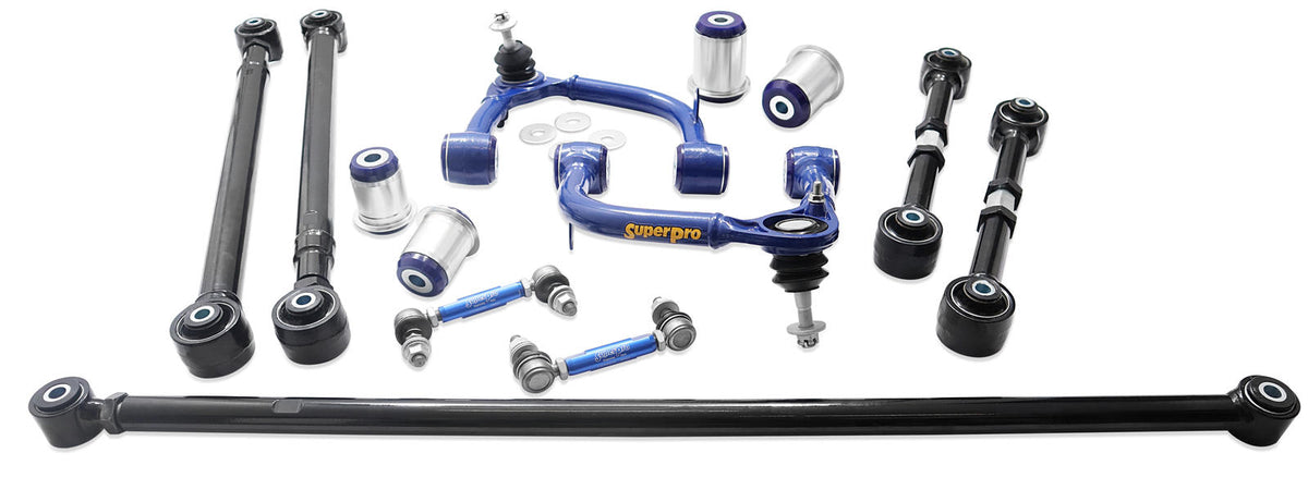 SuperPro - Toyota Land Cruiser (300 Series) Vehicle Performance & Geometry Upgrade Kit - KIT301K