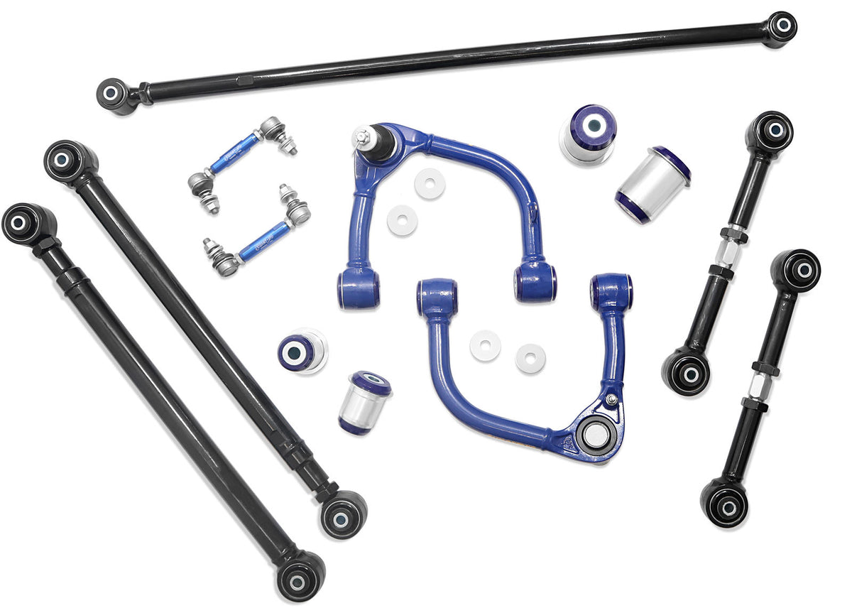 SuperPro - Toyota Land Cruiser (300 Series) Vehicle Performance & Geometry Upgrade Kit - KIT301K