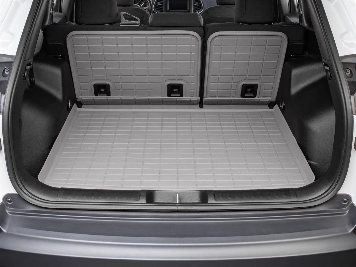 Weathertech - SeatBack Cargo Liner HP w/Bumper Protector - Gray 2nd Row Seating 17-22 CR V - 421503IMSK