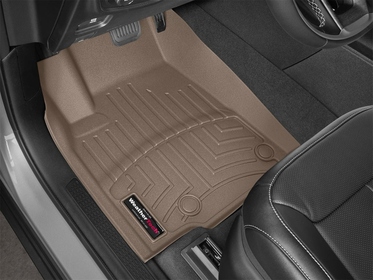 Weathertech - FloorLiner™ DigitalFit® Tan Front & Rear Set 21-24 Jeep Grand-Cherokee-L - 451696-1-2