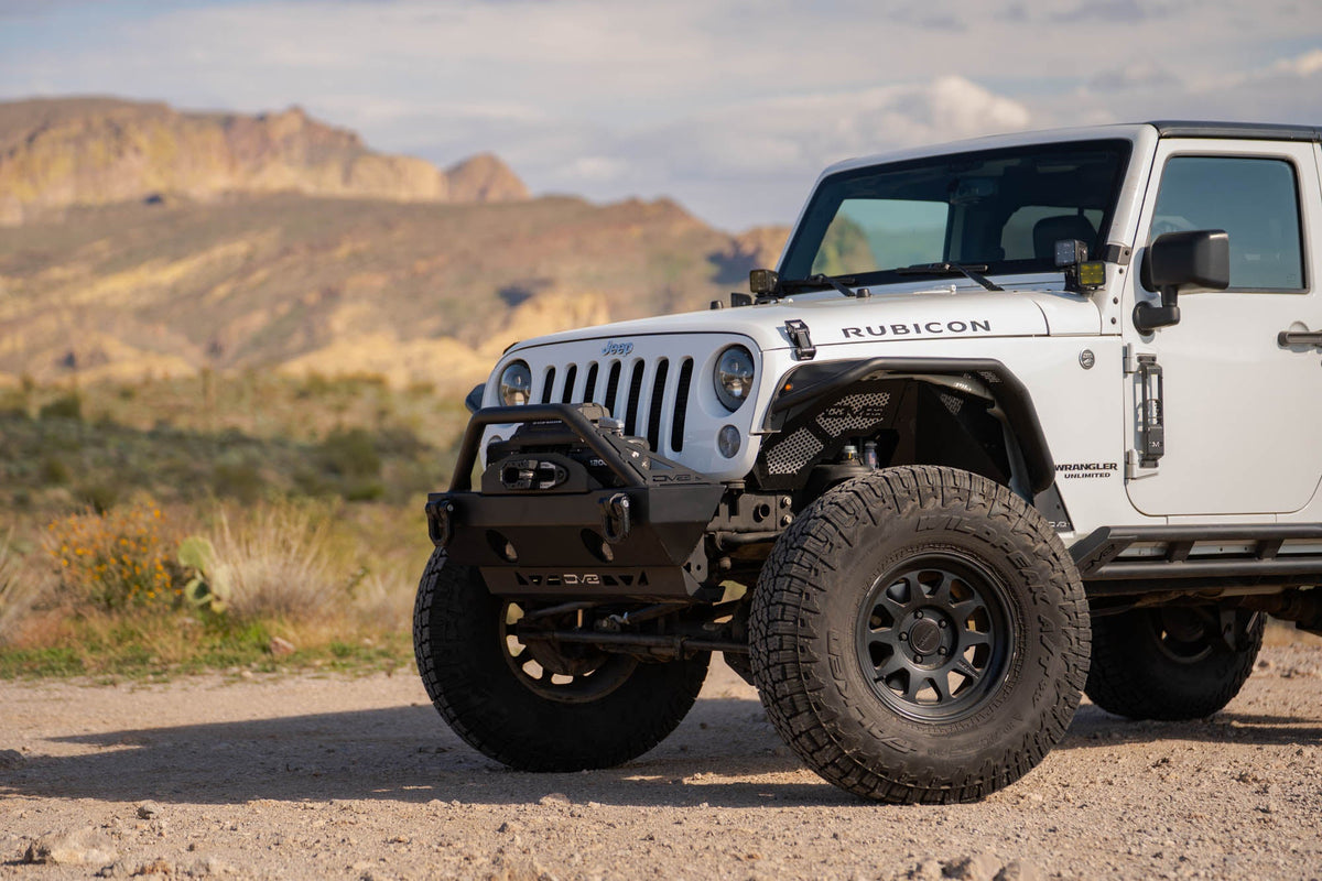 DV8 Offroad - 2007-2018 Jeep Wrangler JK Front Inner Fenders - INFEND-10FB