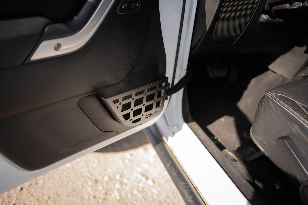 DV8 Offroad - 2011-2018 Jeep Wrangler JK | Slim Front Door Molle Pockets - MPJK-07