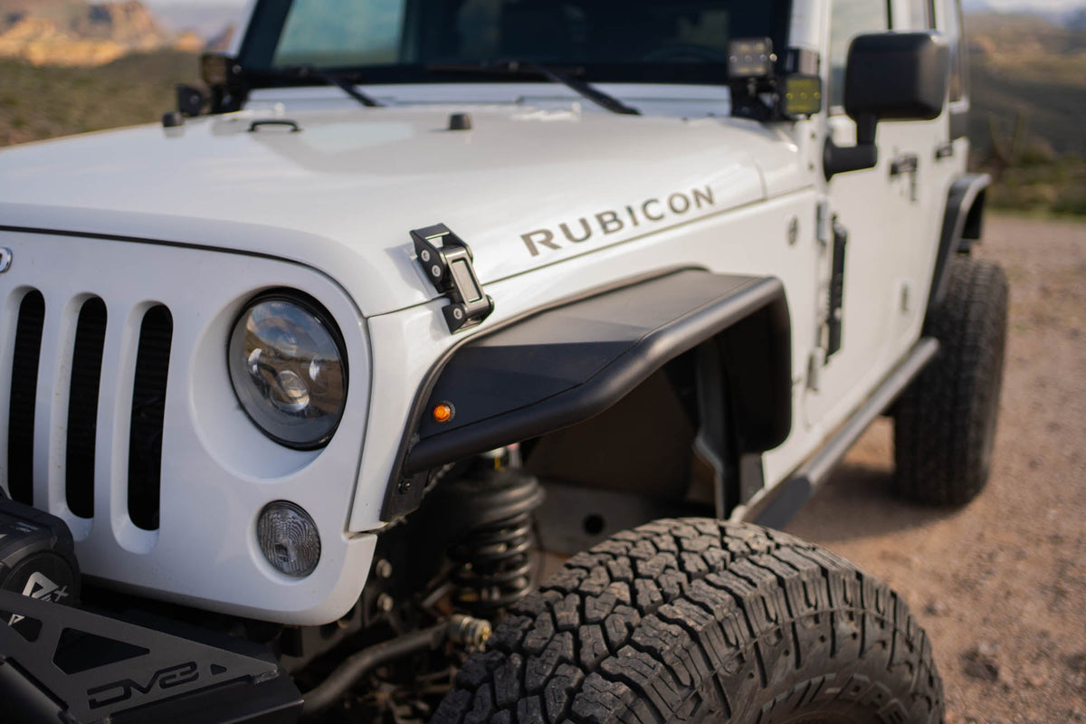 DV8 Offroad - 2007-2018 Jeep Wrangler JK | Spec Series Fender Flares - FDJK-06