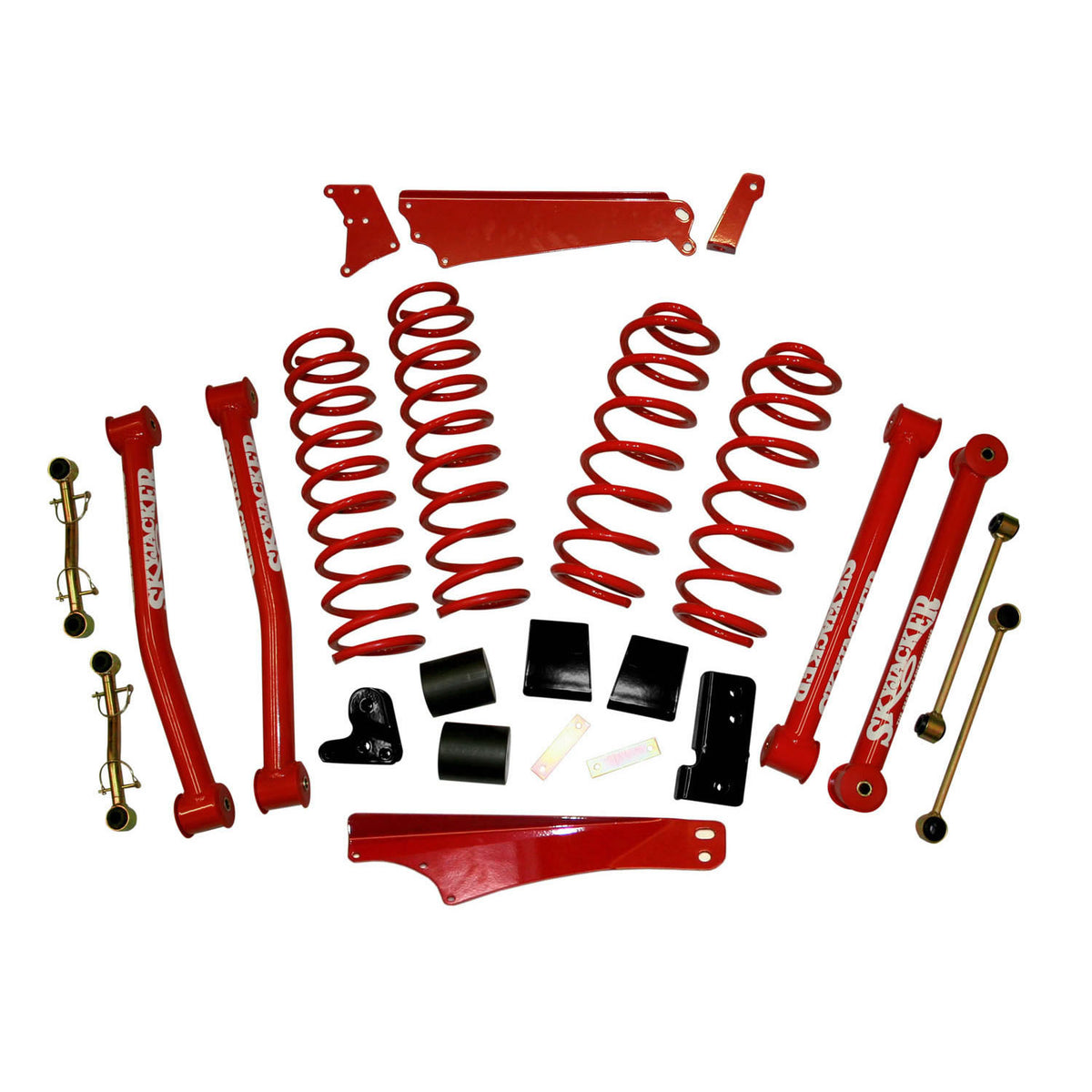 Skyjacker 4" KIT 07-09 JEEP JK / RED - JK401KCR