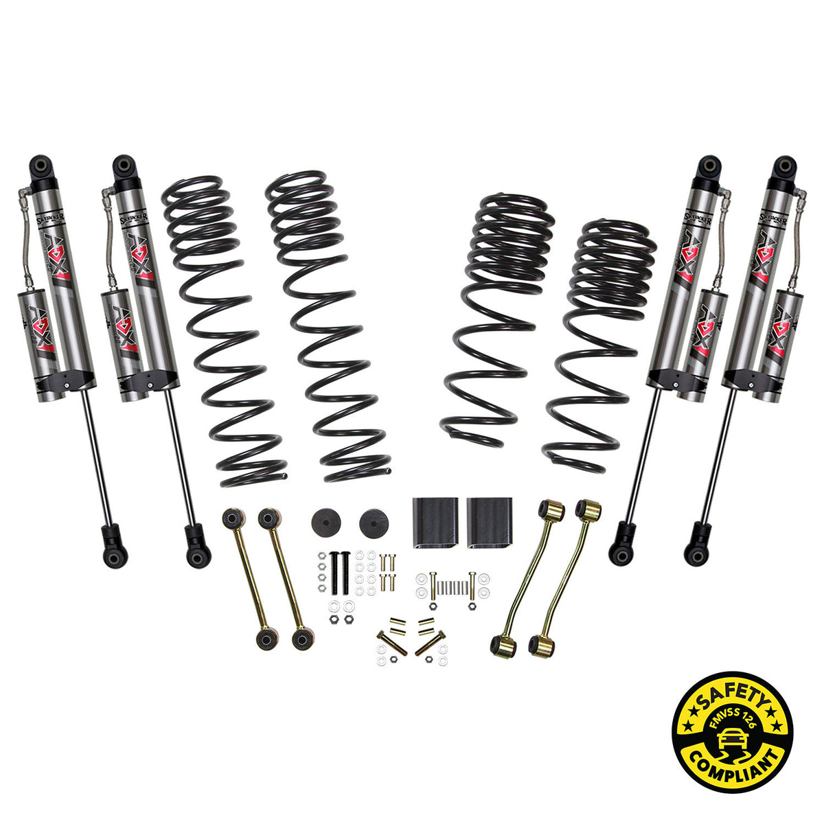 Skyjacker JL 2-2.5In RUBI 4DR LT ADX - JL25RBKXLT