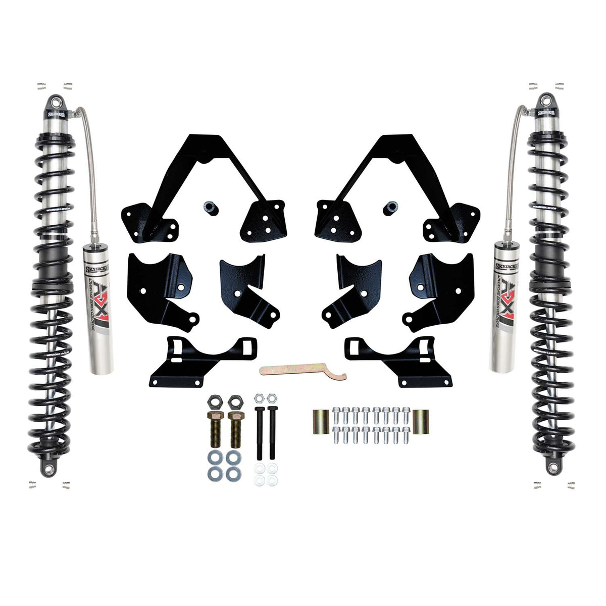 Skyjacker 21-24 Jeep Wrangler 3.5-6in ADX 2.0 Adventure Series Remote Reservoir Rear Coilover Kit - JL36ERBO