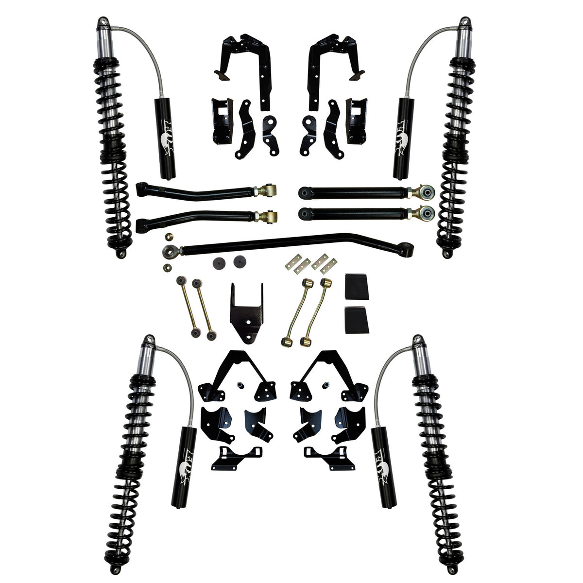 Skyjacker Jeep Wrangler Rubicon 392 3.5-6 inch Coil-Over Kit - JL36SLSKR3-SX