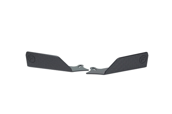 Flow Designs - Kona N Side Skirt Splitter Winglets (Pair) for 2022-2023 Hyundai Kona N - front view