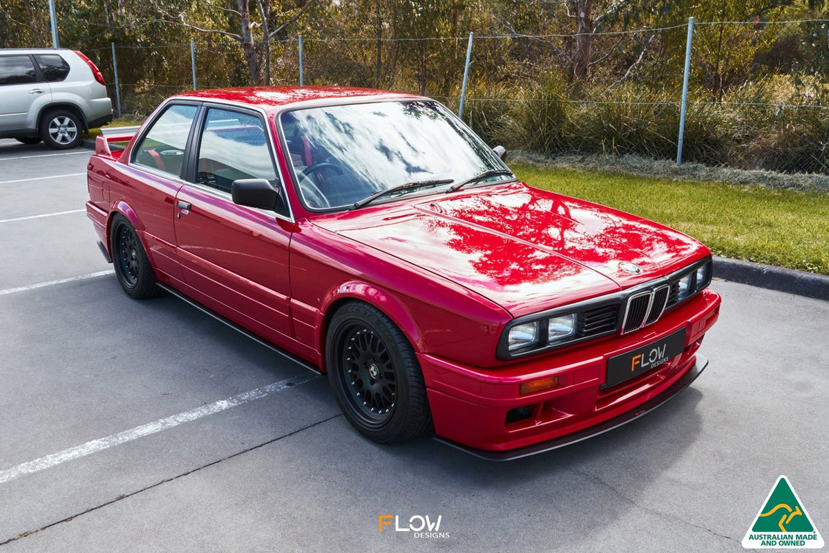 Flow Designs - E30 M-Tech 2 Front Lip Splitter