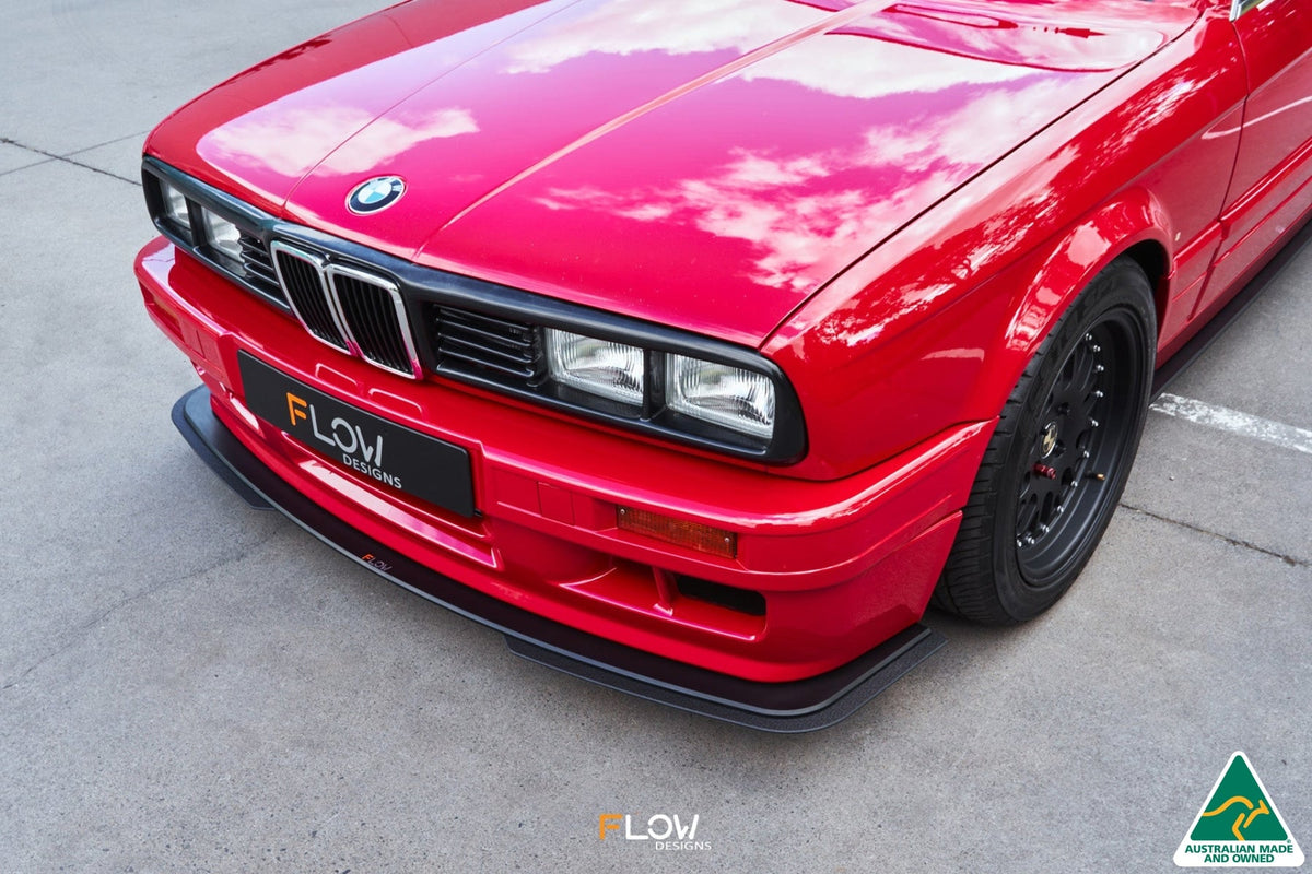 Flow Designs - E30 M-Tech 2 Front Lip Splitter