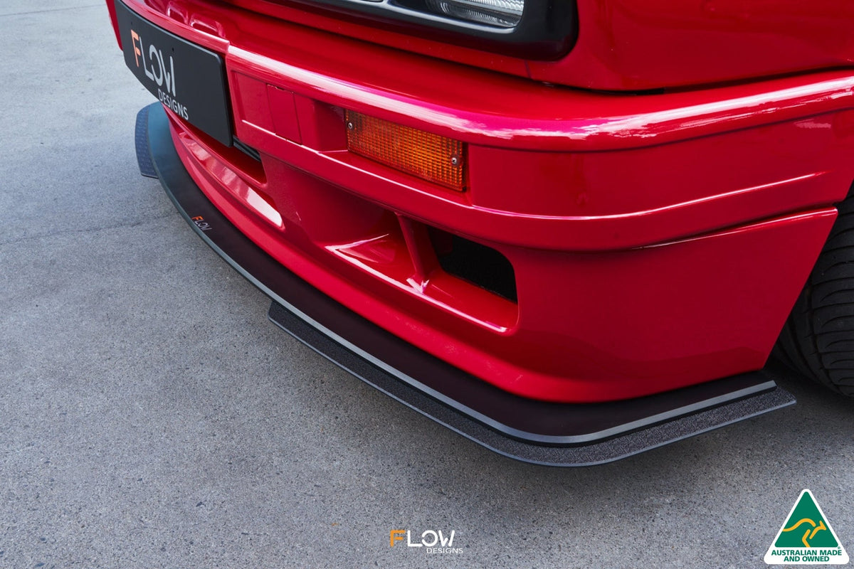 Flow Designs - E30 M-Tech 2 Front Lip Splitter Extensions (Pair)