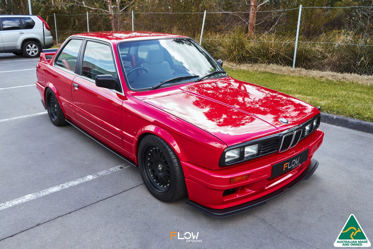 Flow Designs - E30 M-Tech 2 Front Lip Splitter